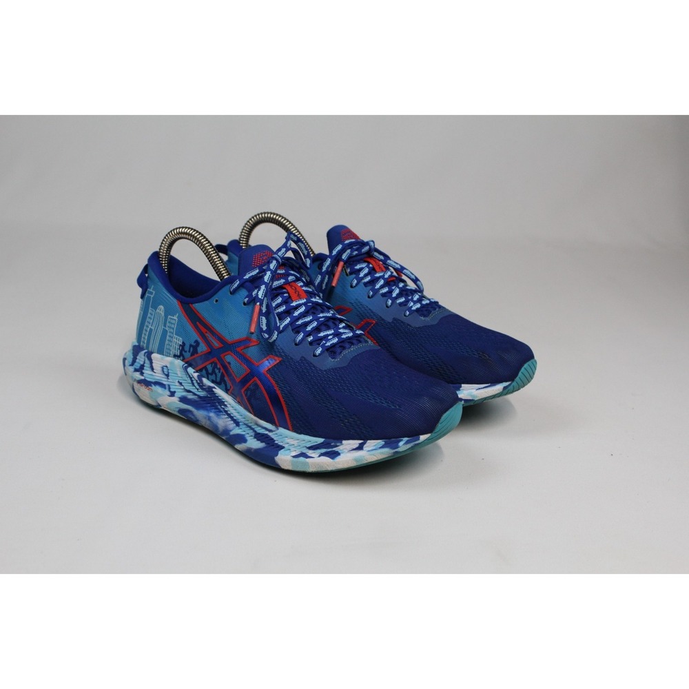 Women's ASICS FlyteFoam Tennis Shoes Boston 1011B279 Blue Running